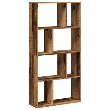  Bookcase Old Wood 60x20x120 cm Engineered Wood