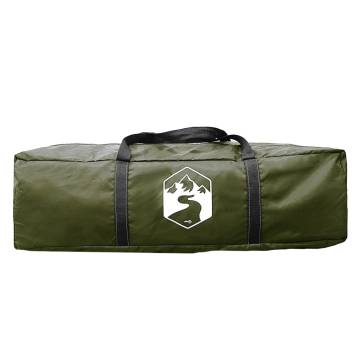  Camping Tent Tunnel 4-Person Olive Green Waterproof