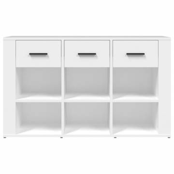 Sideboard White 100x30x59.5 cm Engineered Wood