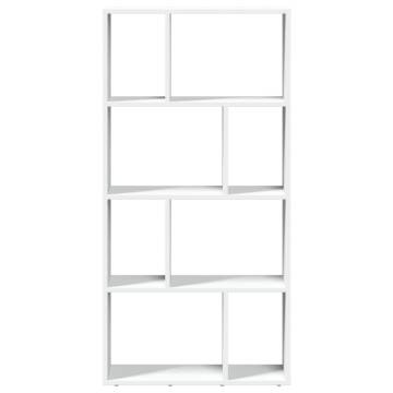  Bookcase White 60x20x120 cm Engineered Wood