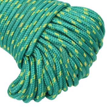  Boat Rope Green 3 mm 100 m Polypropylene