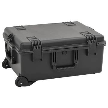  Portable Flight Case Black 62.5x50x28.5 cm PP