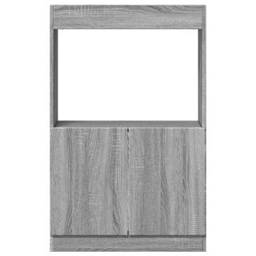  Highboard Grey Sonoma 63x33x100 cm Engineered Wood