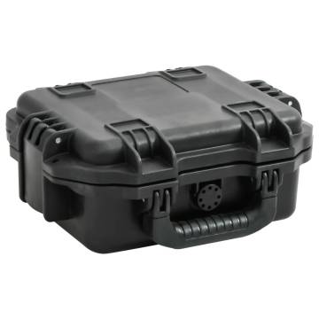  Portable Flight Case Black 30x24.5x12.5 cm PP