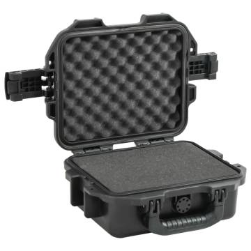  Portable Flight Case Black 30x24.5x12.5 cm PP