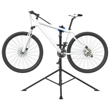  Bike Repair Stand Foldable Adjustable 108-188 cm Blue Steel