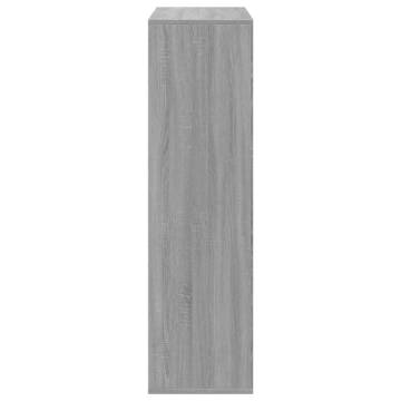  Room Divider Bookcase Grey Sonoma 69.5x29x103.5 cm Engineered Wood