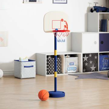  Basketball Stand with Ball and Pump Adjustable Height 90121 cm