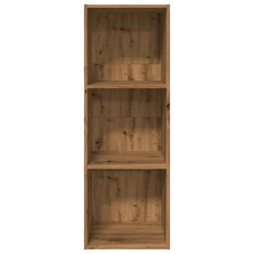  Bookcase Artisian Oak 40x30x114 cm Engineered Wood