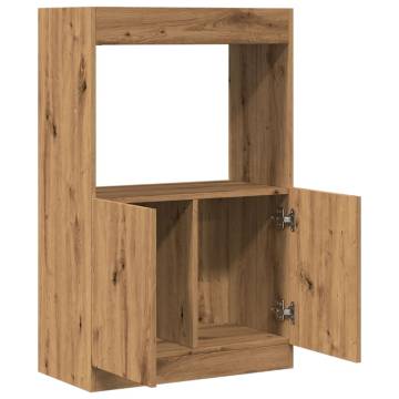  Highboard Artisian Oak 63x33x100 cm Engineered Wood