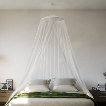  Mosquito Net for Bed 220 Mesh White 56x56x220 cm