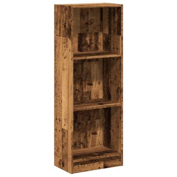  Bookcase Old Wood 40x24x109 cm Engineered Wood