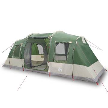  Camping Tent Tunnel 4-Person Green Waterproof