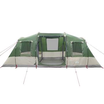  Camping Tent Tunnel 4-Person Green Waterproof