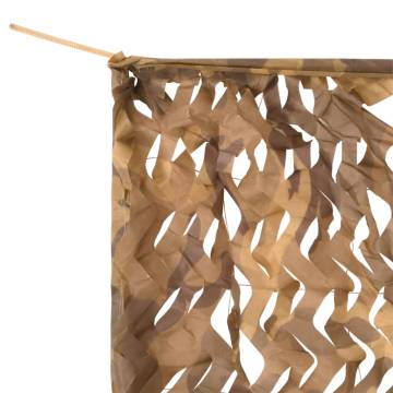  Camouflage Net with Storage Bag 409x206 cm Sand