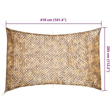  Camouflage Net with Storage Bag 410x285 cm Sand