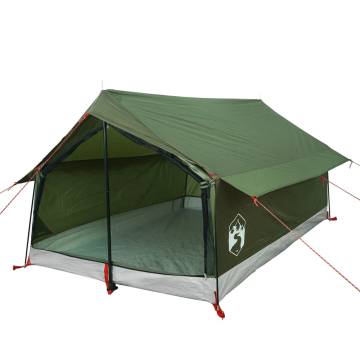  Camping Tent 2-Person Olive Green Waterproof