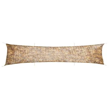  Camouflage Net with Storage Bag 706x140 cm Sand