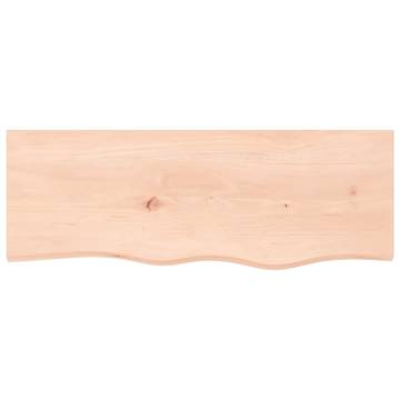 Bathroom Countertop 80x30x2 cm Untreated Solid Wood