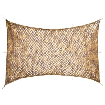  Camouflage Net with Storage Bag 724x515 cm Sand