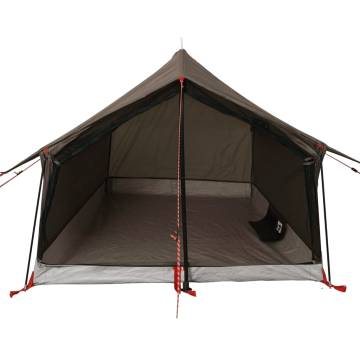  Camping Tent 2-Person Brown Waterproof