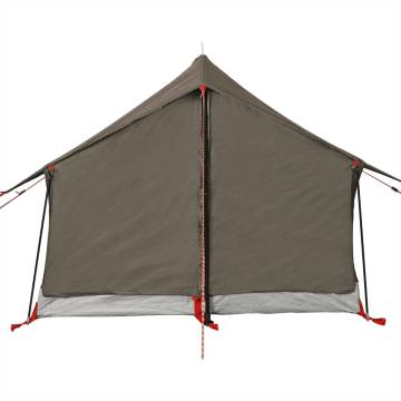  Camping Tent 2-Person Brown Waterproof