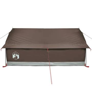  Camping Tent 2-Person Brown Waterproof