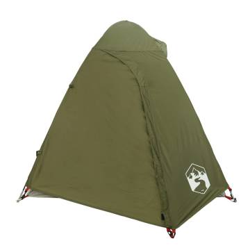  Camping Tent Dome 2-Person Olive Green Waterproof