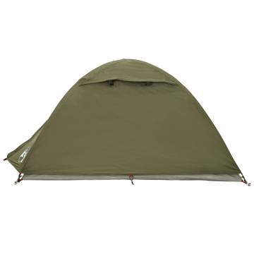  Camping Tent Dome 2-Person Olive Green Waterproof