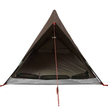  Camping Tent 2-Person Brown Waterproof