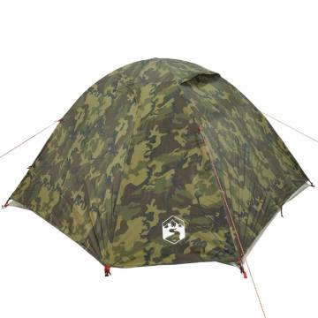  Camping Tent Dome 3-Person Camouflage Waterproof