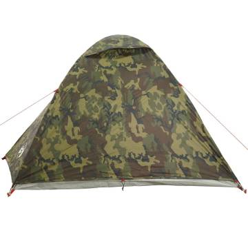  Camping Tent Dome 3-Person Camouflage Waterproof