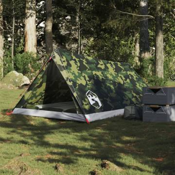  Camping Tent 2-Person Camouflage Waterproof