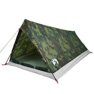  Camping Tent 2-Person Camouflage Waterproof