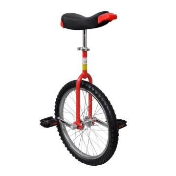 Red Adjustable Unicycle 20 Inch