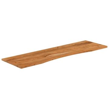  Desk Top 140x50x2.5 cm Rectangular Solid Wood Acacia