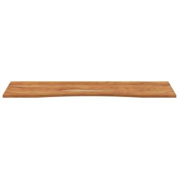  Desk Top 140x50x2.5 cm Rectangular Solid Wood Acacia