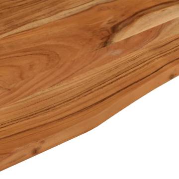  Desk Top 140x50x2.5 cm Rectangular Solid Wood Acacia