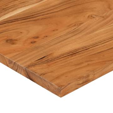  Desk Top 140x50x2.5 cm Rectangular Solid Wood Acacia