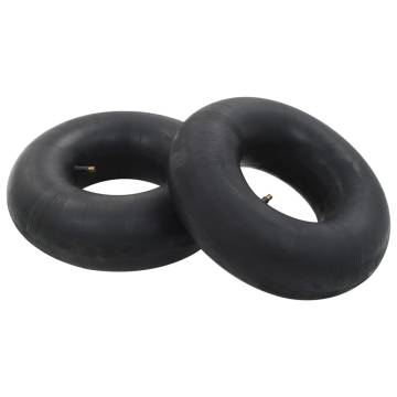  Wheelbarrow Inner Tubes 2 pcs 15x6.00-6 Rubber