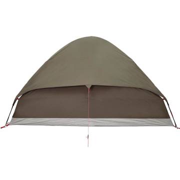  Camping Tent Dome 2-Person Brown Waterproof