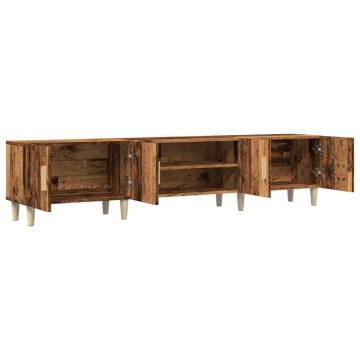  TV Cabinet Old Wood 180x31.5x40 cm Engineered Wood