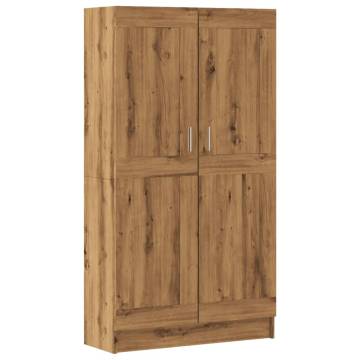  Book Cabinet Artisan Oak 82.5x30.5x150 cm Engineered Wood