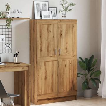  Book Cabinet Artisan Oak 82.5x30.5x150 cm Engineered Wood