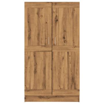  Book Cabinet Artisan Oak 82.5x30.5x150 cm Engineered Wood