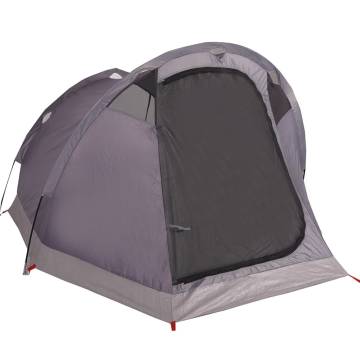  Camping Tent Tunnel 2-Person Brown Waterproof