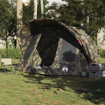  Fishing Tent 5-Person Camouflage Waterproof