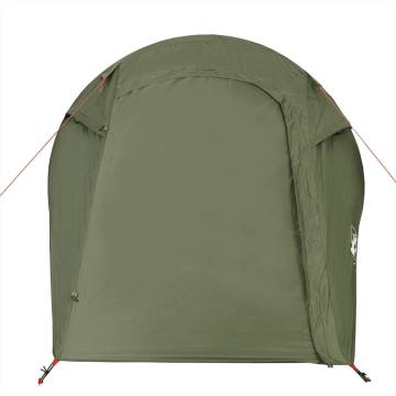  Camping Tent Tunnel 2-Person Olive Green Waterproof