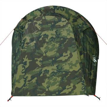  Camping Tent Tunnel 2-Person Camouflage Waterproof