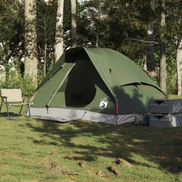  Camping Tent Dome 2-Person Olive Green Waterproof